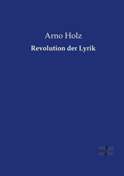 Revolution der Lyrik