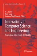 Innovations in Computer Science and Engineering