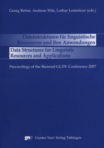 Datenstrukturen für linguistische Ressourcen und ihre Anwendungen