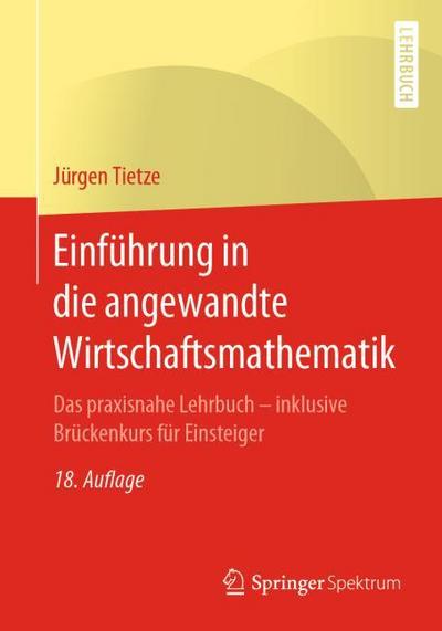 Einführung in die angewandte Wirtschaftsmathematik