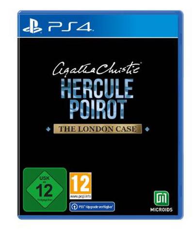 Agatha Christie - Hercule Poirot, The London Case, 1 PS4-Blu-ray Disc
