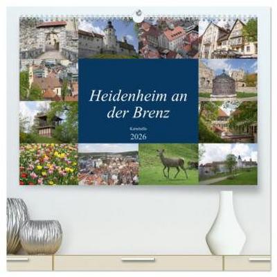 Heidenheim an der Brenz (hochwertiger Premium Wandkalender 2026 DIN A2 quer), Kunstdruck in Hochglanz