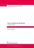 Error Analysis in the World. A Bibliography