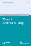 70 anni Accordo di Parigi