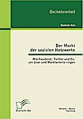 Der Markt der sozialen Netzwerke: Wie Facebook, Twitter und Co. um User und Marktanteile ringen