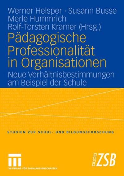 Pägdagogische Professionalität in Organisationen