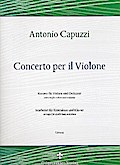 Konzert D-Dur für Violone und Orchesterfür Kontrabass und Klavier