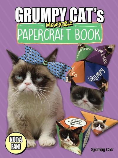 Grumpy Cat’s Miserable Papercraft Book (Dover Fun and Games for Children)