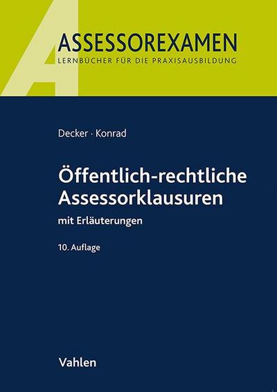 Öffentlich-rechtliche Assessorklausuren