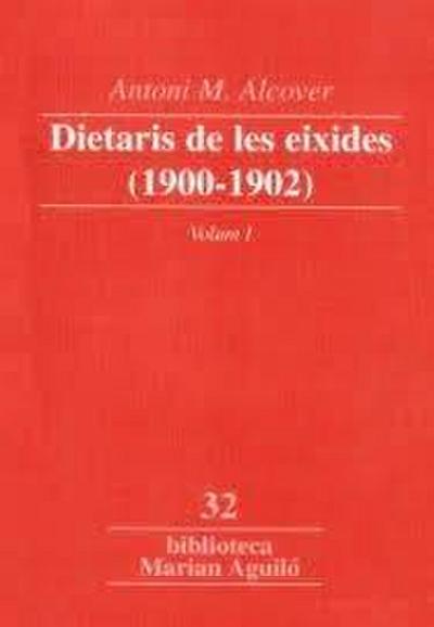 Dietaris de les eixides (1900-1902)