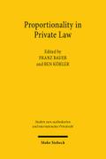 Proportionality in Private Law