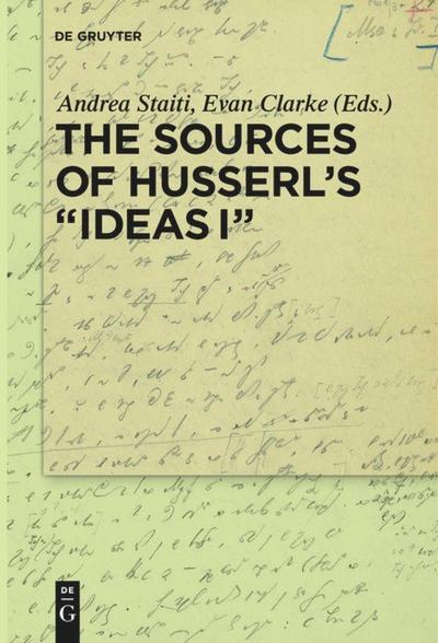 The Sources of Husserl¿s ’Ideas I’