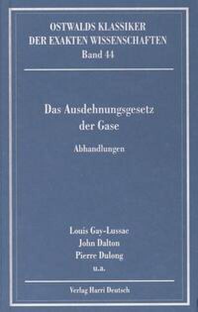 Das Ausdehnungsgesetz der Gase