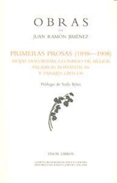 Primeras prosas (1898-1908)