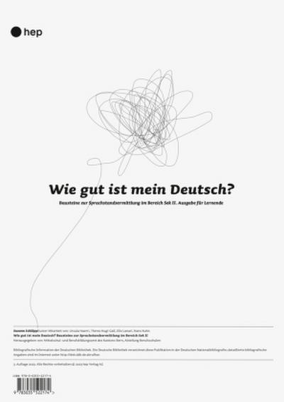 Wie gut ist mein Deutsch?