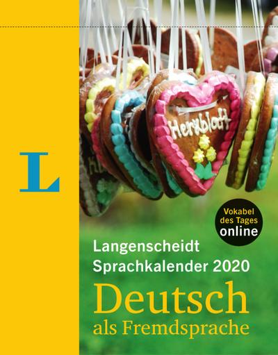Langenscheidt Sprachkalender 2020 Deutsch als Fremdsprache - Abreißkalender