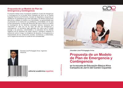 Propuesta de un Modelo de Plan de Emergencia y Contingencia