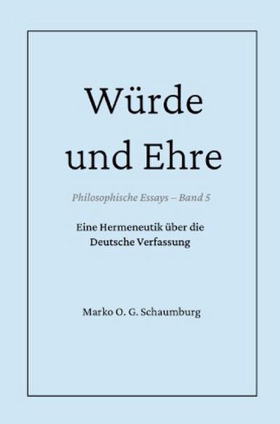 Würde und Ehre