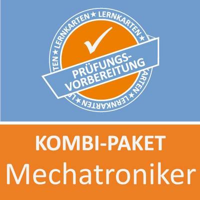 AzubiShop24.de Kombi-Paket Lernkarten Mechatroniker /in. Prüfung. Ausbildung