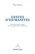 Gestes d’humanités