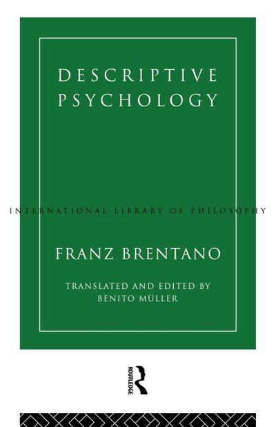 Descriptive Psychology