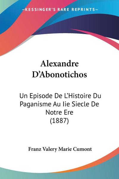 Alexandre D’Abonotichos