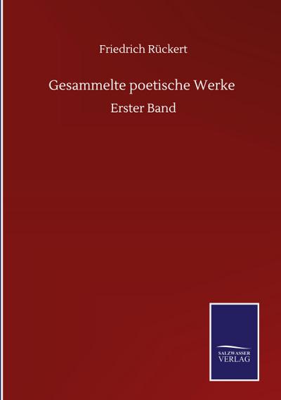 Gesammelte poetische Werke