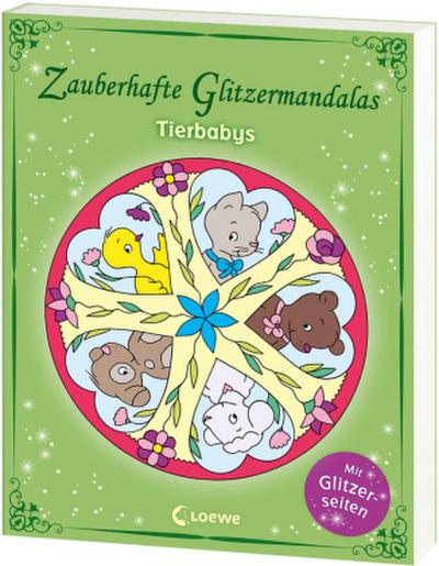 Zauberhafte Glitzermandalas - Tierbabys