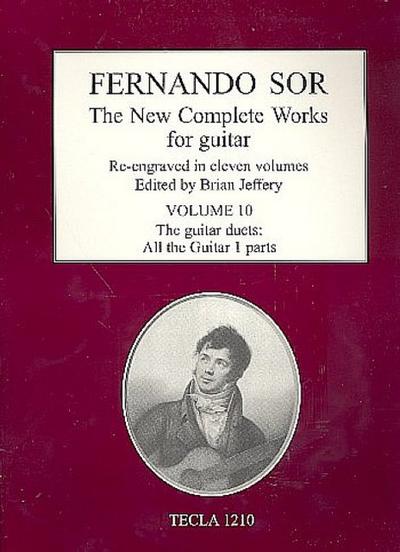 The new complete Works for guitar vol.10Guitar Duets - guitar 1 parts