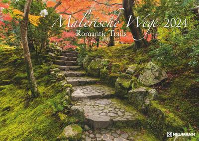 Malerische Wege 2024 - Wand-Kalender - 42x29,7 - Natur
