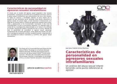 Características de personalidad en agresores sexuales intrafamiliares