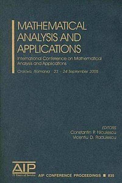 Mathematical Analysis and Applications