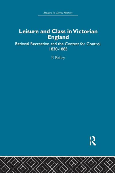 Leisure and Class in Victorian England