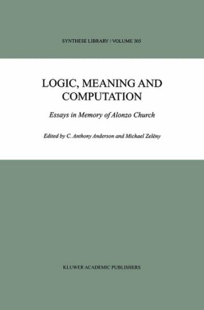 Logic, Meaning and Computation