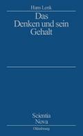 Das Denken und sein Gehalt