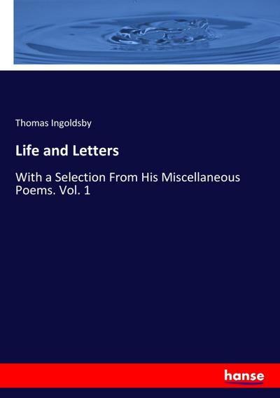 Life and Letters