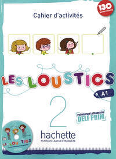 Les Loustics 02. Cahier d’activités + CD Audio - Arbeitsbuch mit Audio-CD