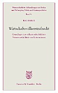 Wirtschaftsvölkerstrafrecht.