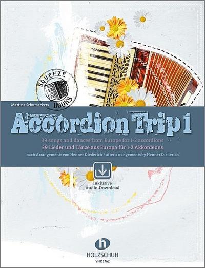 Accordeon Trip Band 1 (+2 Online Audio)für 1-2 Akkordeons