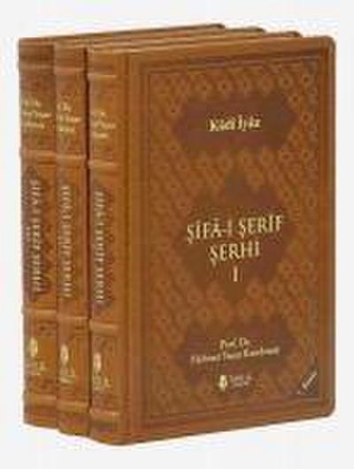 Sifai Serif Serhi Lüks Termo Deri Kapak, 3 Cilt, Ciltli