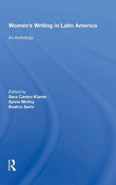 Women’s Writing In Latin America