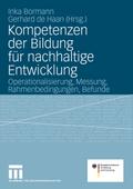 Kompetenzen der Bildung für nachhaltige Entwicklung