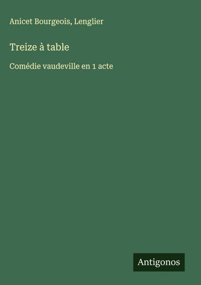 Treize à table