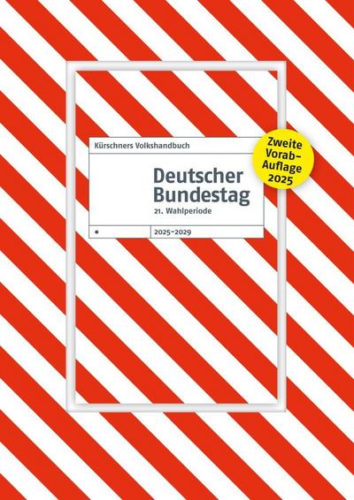 2. Sonderausgabe Kürschners Volkshandbuch Deutscher Bundestag