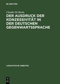 Der Ausdruck der Konzessivität in der deutschen Ge