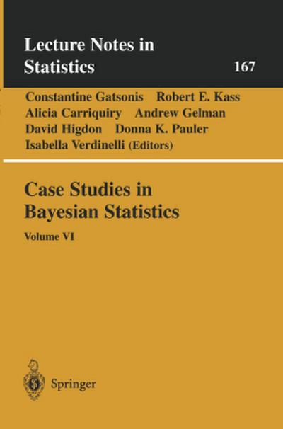 Case Studies in Bayesian Statistics