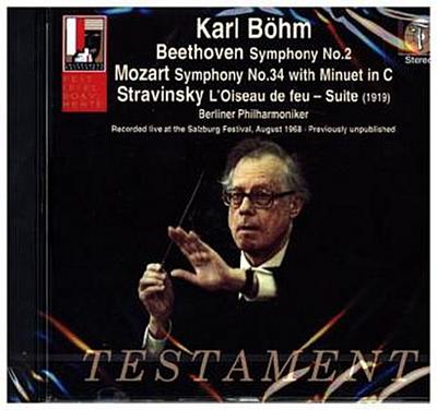 Sinfonie Nr.2 / Sinfonie Nr. 34, K. 338 / Der Feuervogel-Suite, 1 Audio-CD