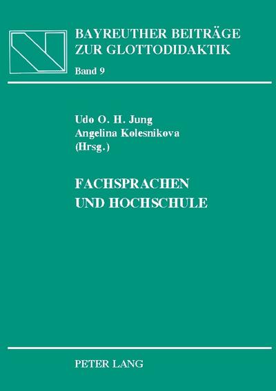 Fachsprachen und Hochschule