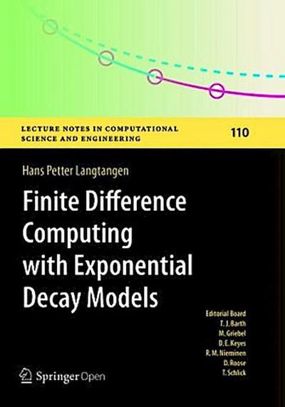 Finite Difference Computing with Exponential Decay Models