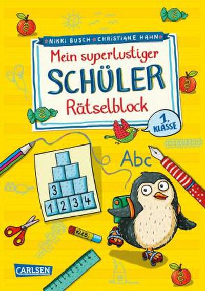 Mein superlustiger Schüler-Rätselblock